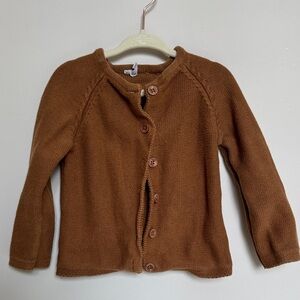 Jamie Kay Warm Tan Kids Cardigan